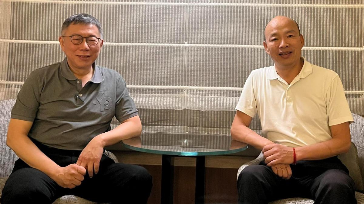 驚爆韓國瑜「夜宴柯文哲」水很深！這點被識破：太不尋常