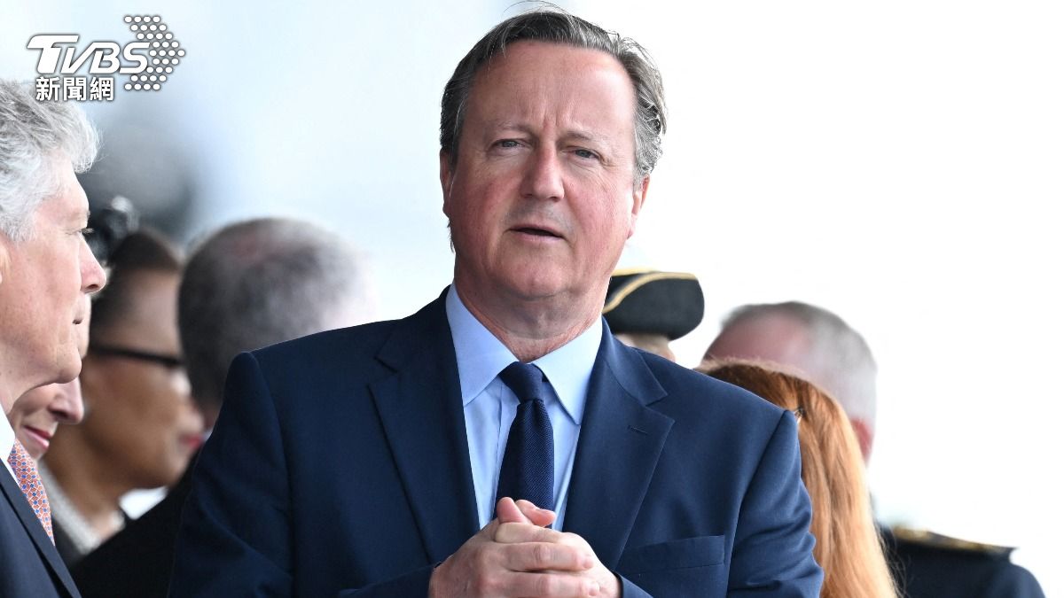英國前首相卡麥隆。（圖／達志影像路透社）