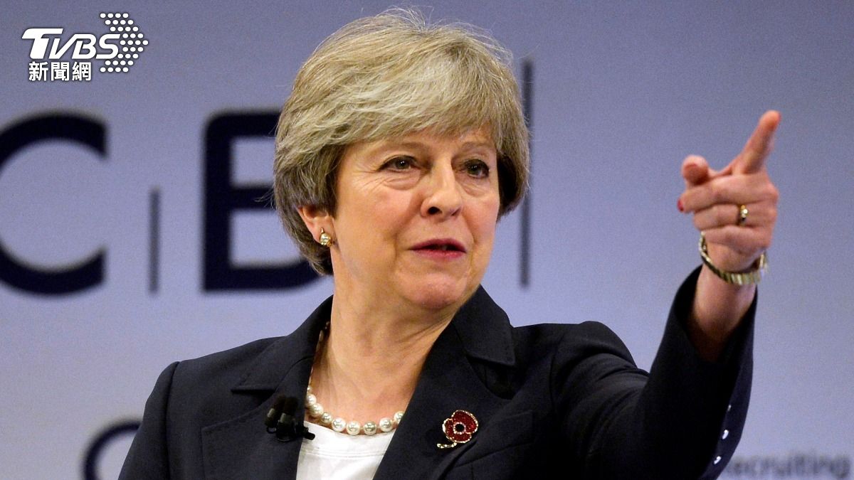 英國前首相梅伊。（圖／達志影像路透社）