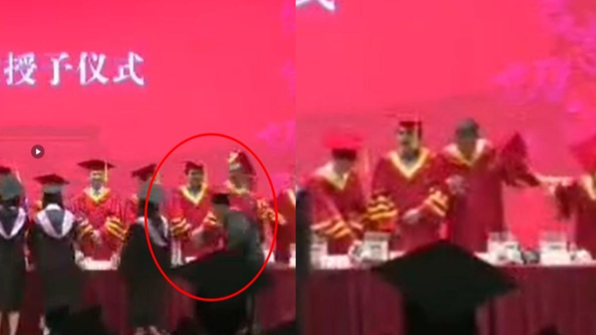 復旦大學畢典打老師!證實是台灣學生 北大醫學研究所:不予錄取