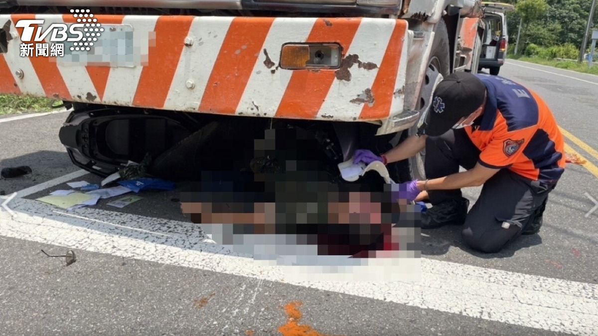 台南21歲阿兵哥騎車回營突自摔 「滑對向」遭混凝土車輾斃