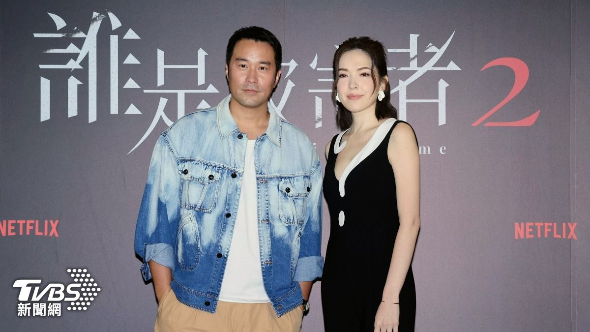 張孝全(左)、許瑋甯在《誰是被害者》第二季發展出戀人關係。(圖/趙世平攝)