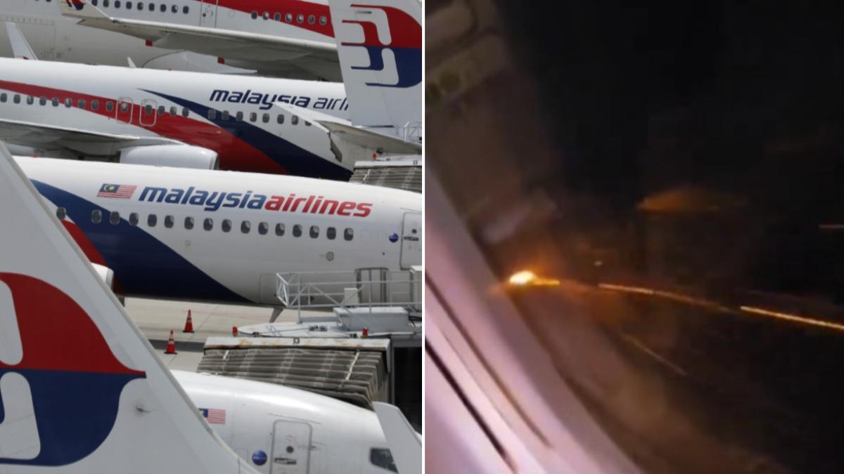 馬航波音737班機起飛「引擎噴火花」　急返航迫降乘客嚇壞