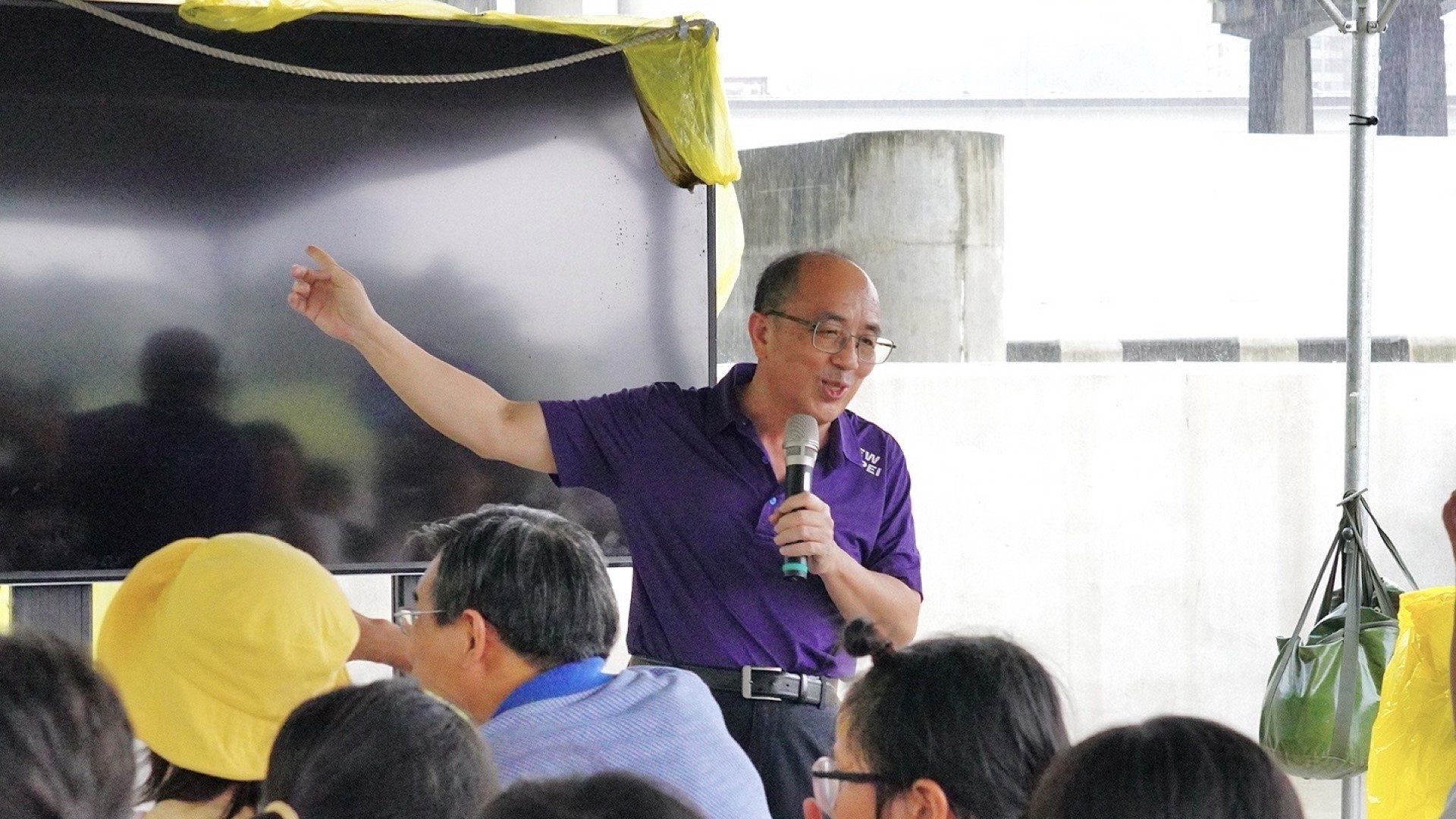 ▲局長宋德仁表示,毛蟹返鄉水漾學堂生態教學首開課,歡迎大小朋友一起來生態饗宴。來源:新北市水利局