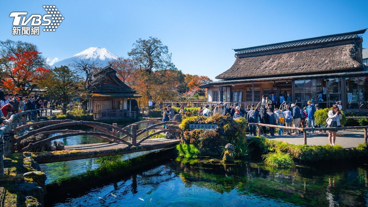 忍野八海被登記為世界遺產。(示意圖/shutterstock 達志影像)