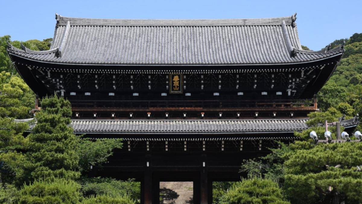 京都知恩院的「三門」被指定為日本國寶。(圖/翻攝自japan.travel)
