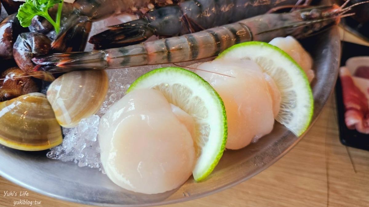 這北海道生食級干貝好巨大,還給3顆,用料很大方呢!(圖/Yuki's Life提供)