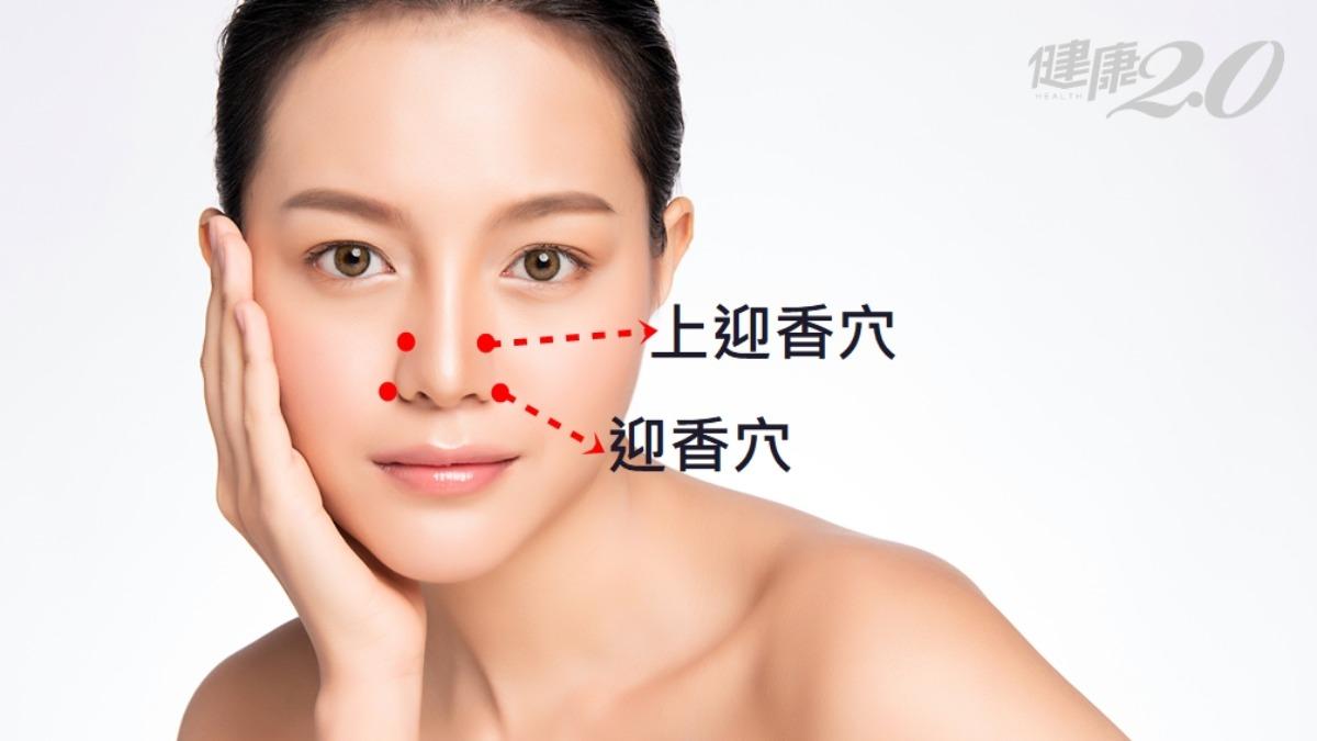 迎香穴。(圖/健康2.0)