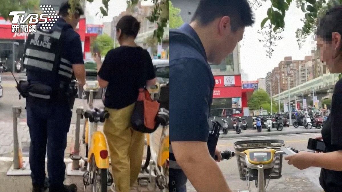 獨旅台中遇難題!法女借單車頻卡關 警助還推南屯「這私房美食」