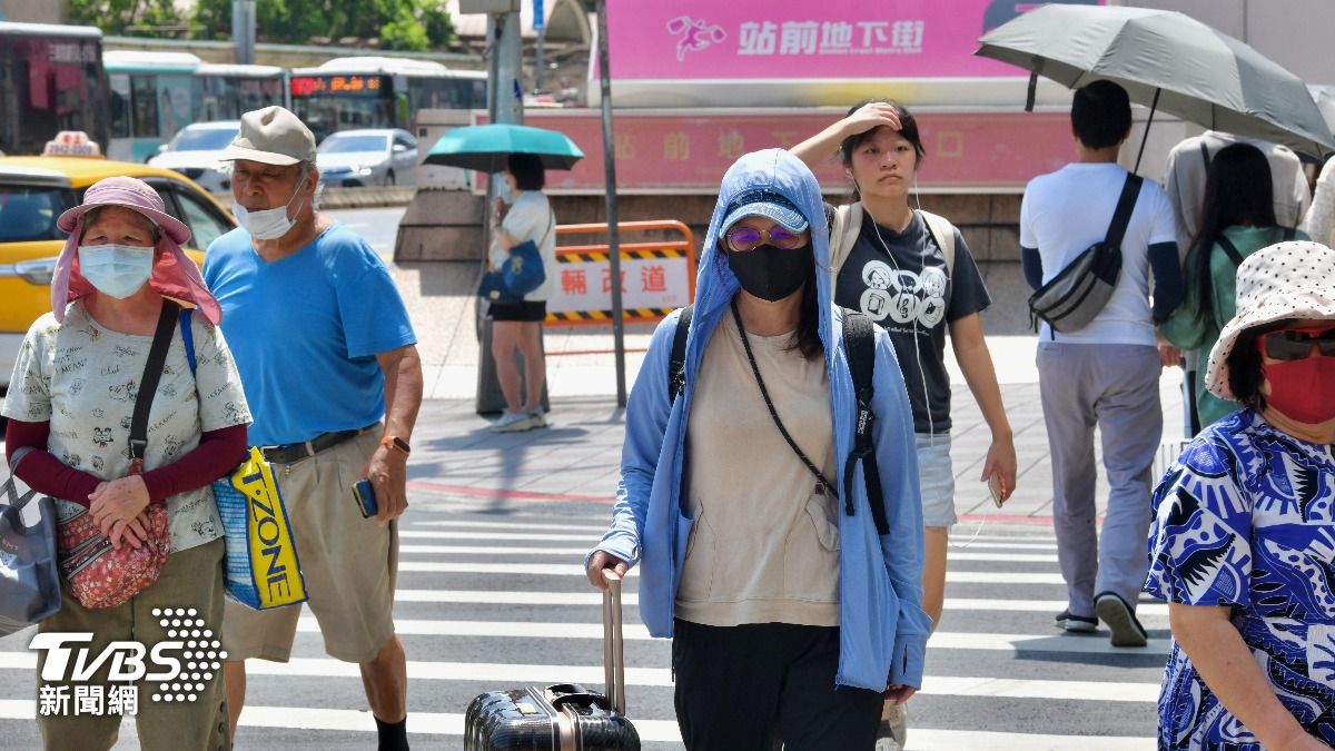 明再熱成烤番薯!18縣市飆極端天氣警報響 這天「降雨規模」再擴大