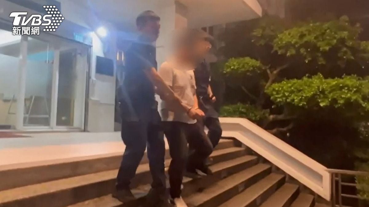 警方將趙姓車手移送法辦。(圖/TVBS)