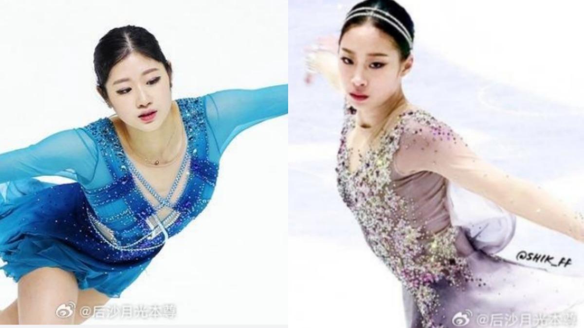 陸媒指出，涉案選手為李海仁（左）與劉永。（圖／翻攝自微博＠后沙月光本尊）