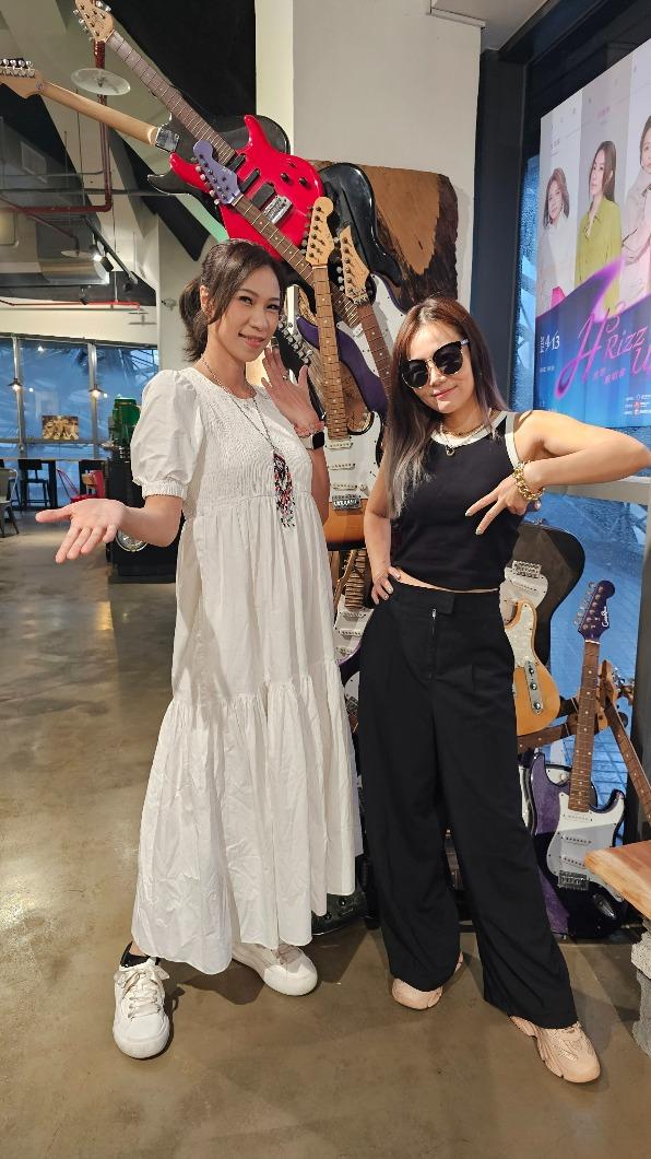 林沛蕎(右)是演藝圈星二代。(圖/獨一無二娛樂文化提供)