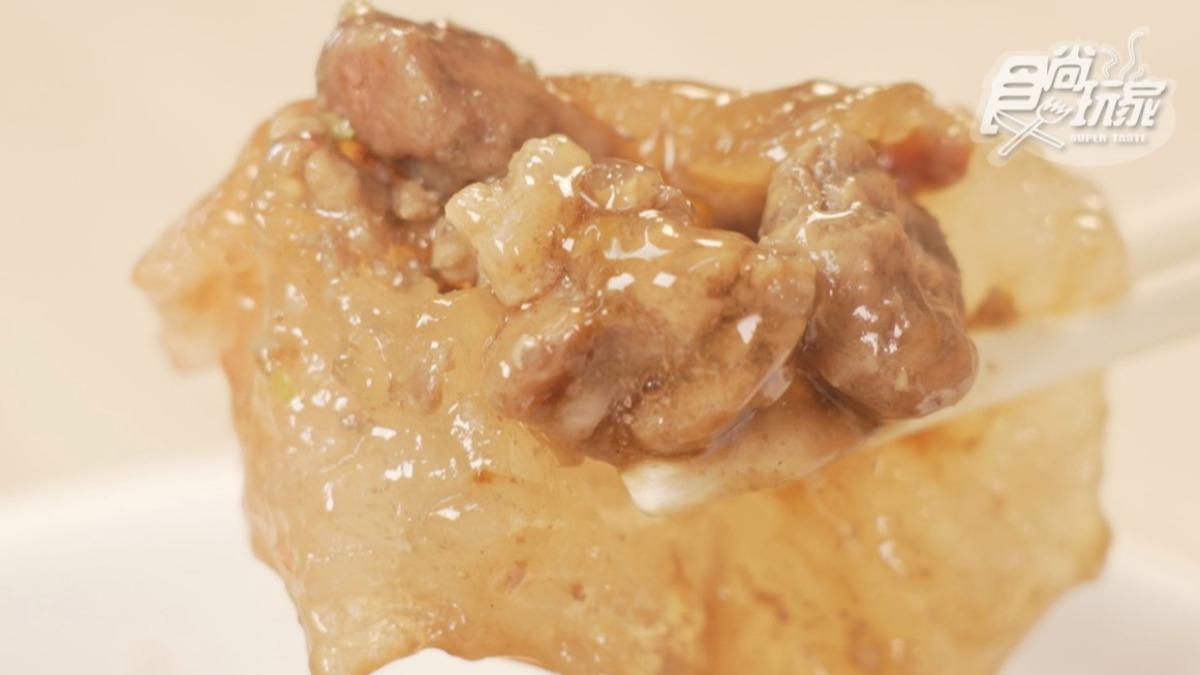 蔥肉內餡則是以瘦肉為主，肉餡給得不少，相當扎實。（圖／食尚節目部提供）