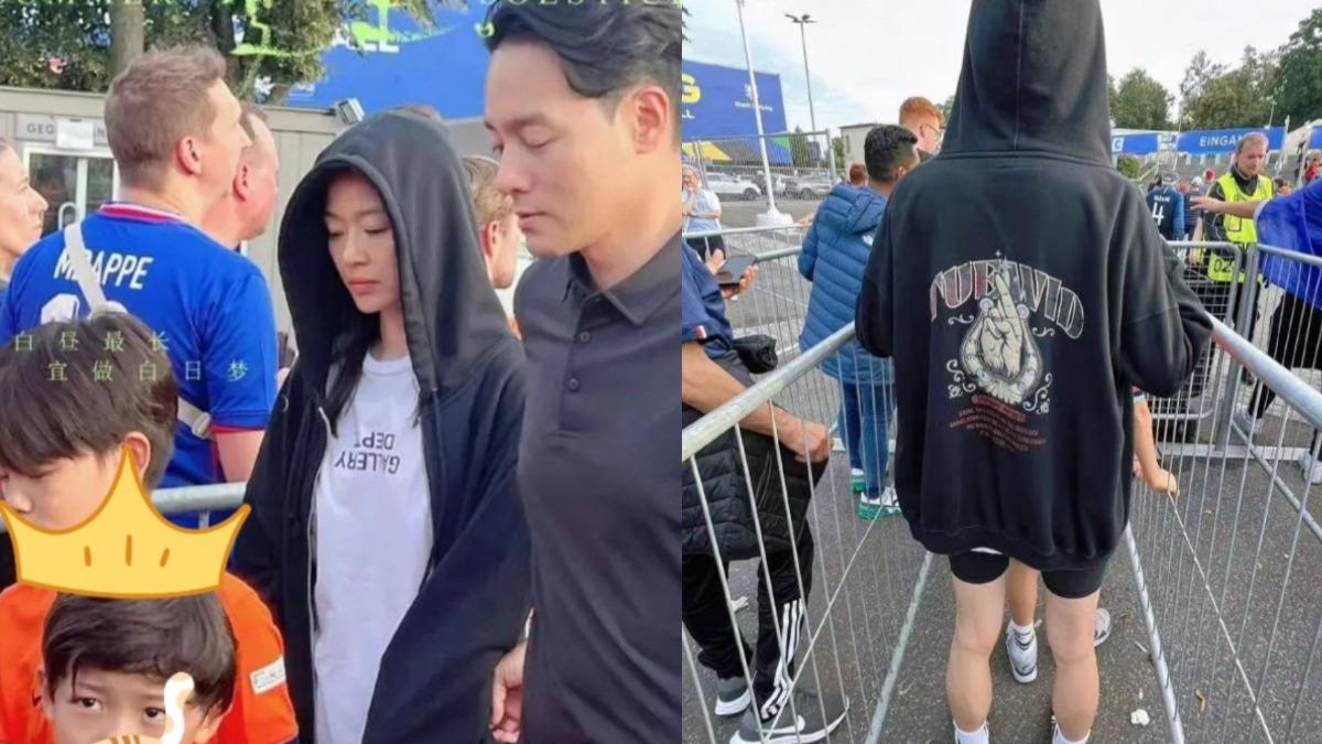 全智賢德國看歐國盃 全家福罕曝光網驚:老公、兒子顏值破表