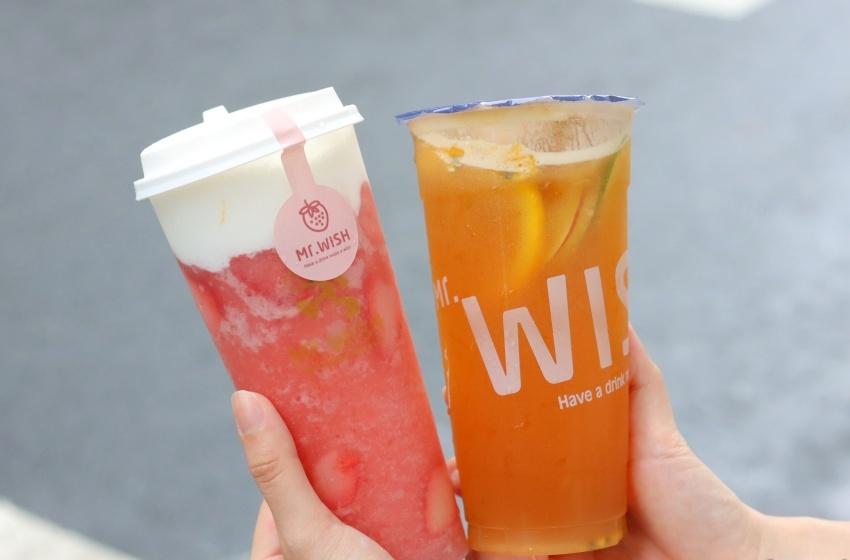 Mr.Wish鮮果茶專家的水果茶獲好評，同樣想買1送1折扣。（圖／Mr.Wish鮮果茶專家提供）
