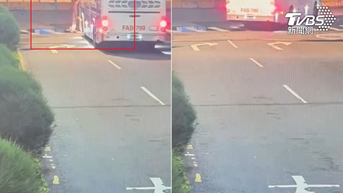 驚悚畫面曝!客運司機右轉「未注意」撞倒行人 7旬翁卡車底