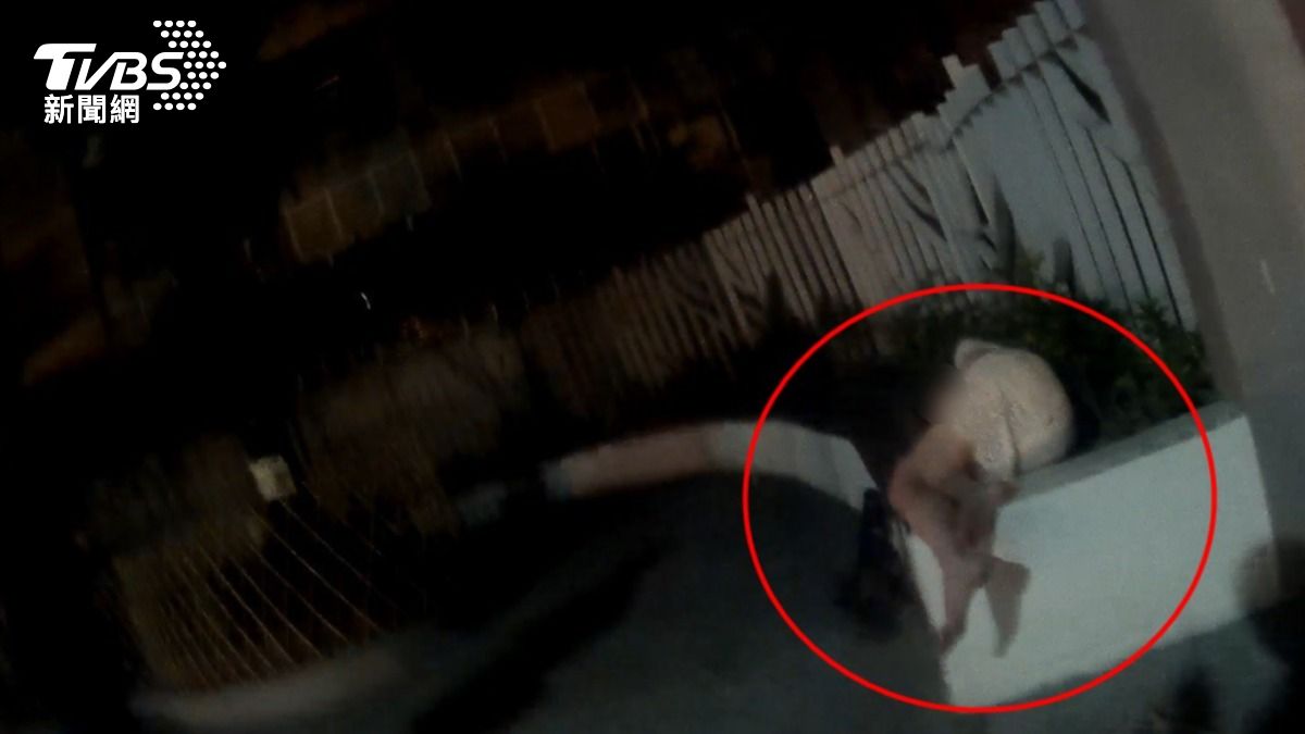 台中美腿少婦倒國小前!路人認車禍嚇壞報警 真相竟大鬧烏龍