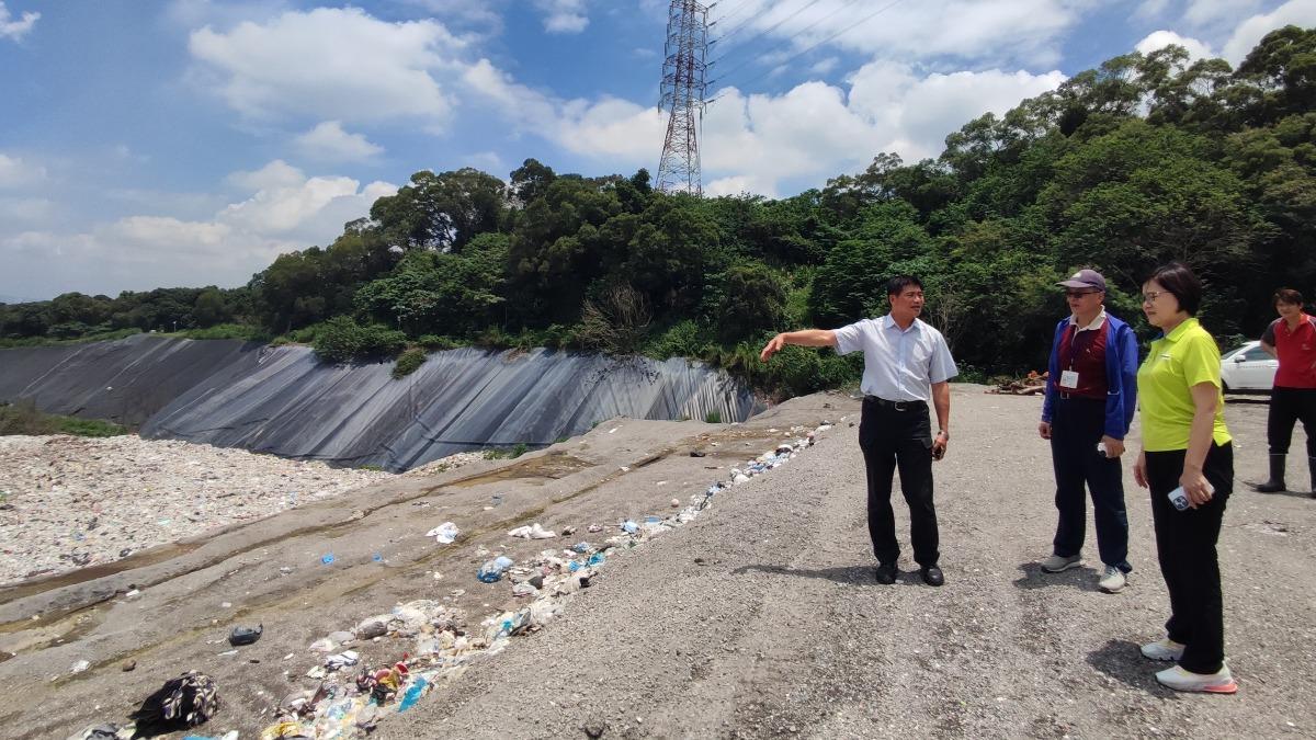 台中市每日會多出287公噸垃圾無法處理。(圖/台中市議員張芬郁提供)