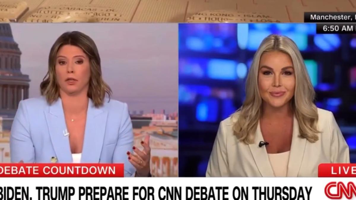 有片/川普發言人「狂轟主持人偏袒拜登」 《CNN》直播慘遭中斷