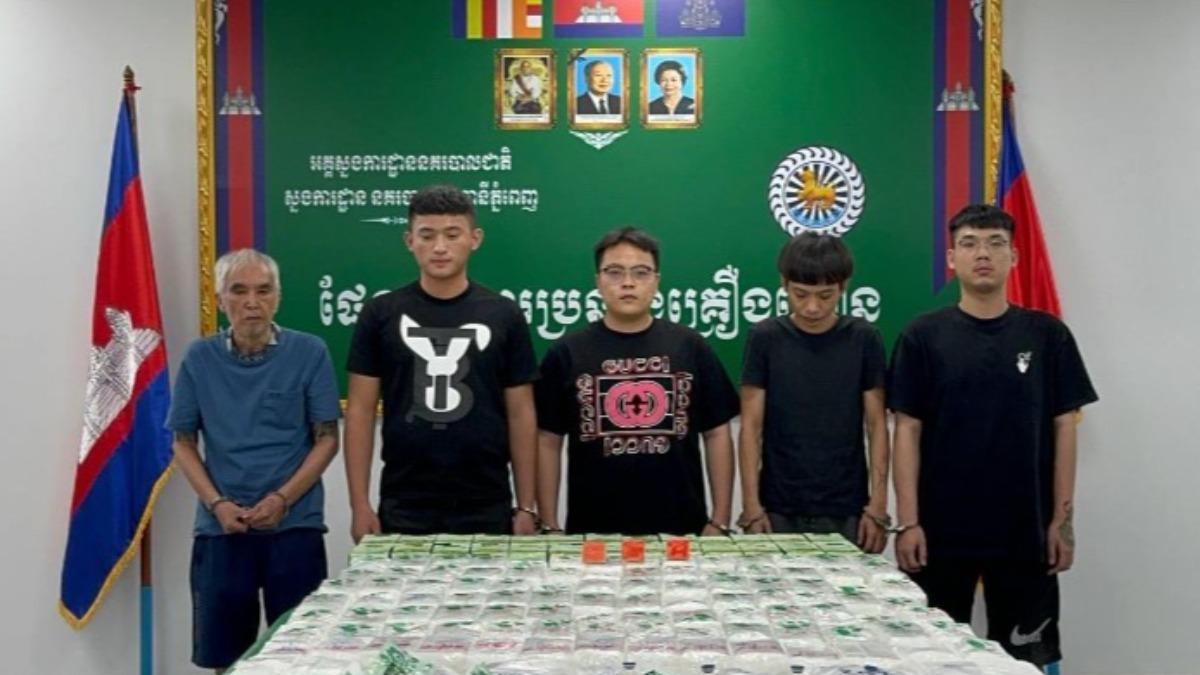 姓名、長相全公布!柬國破獲145公斤毒品 3台人涉案恐終生監禁
