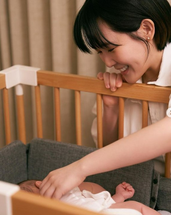 孫可芳升格新手媽媽，不時分享育兒生活。（圖／翻攝自孫可芳IG）