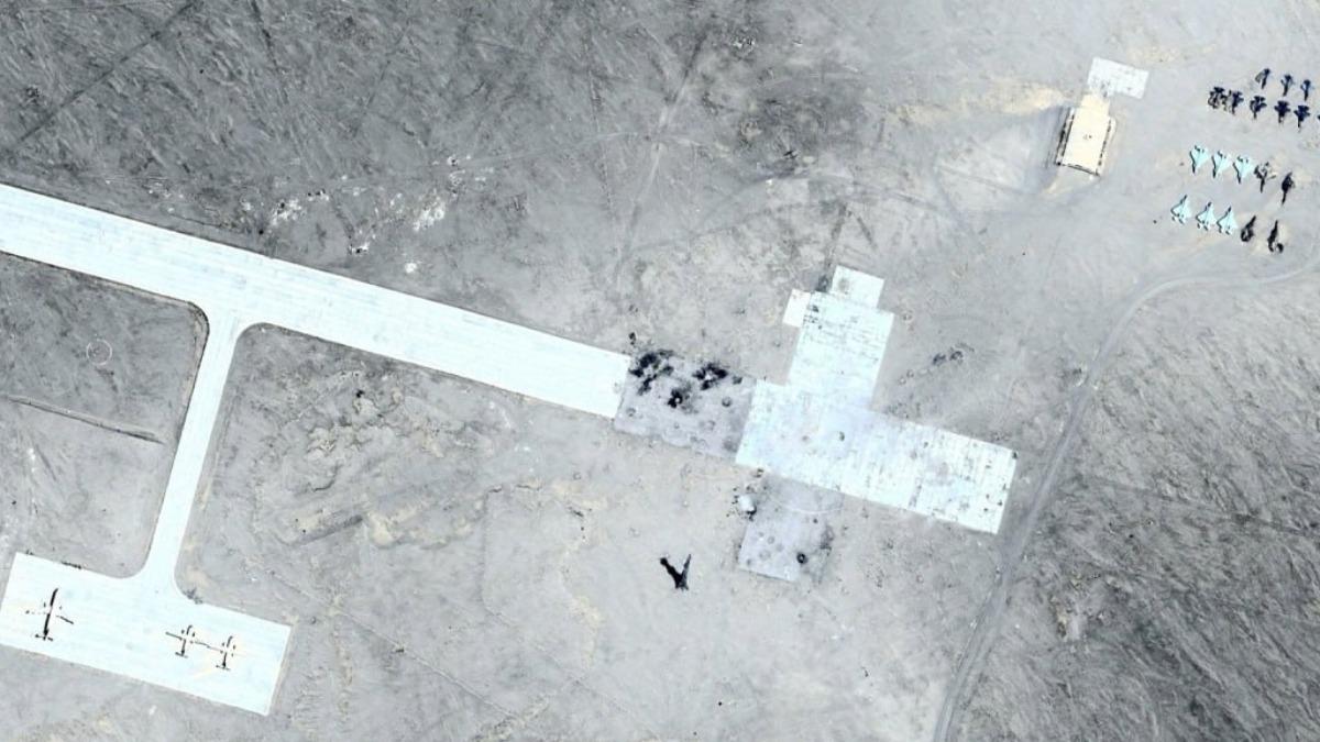 擬攻擊美軍？新疆沙漠驚見「1:1航母模型、F-35等多款戰機標靶」