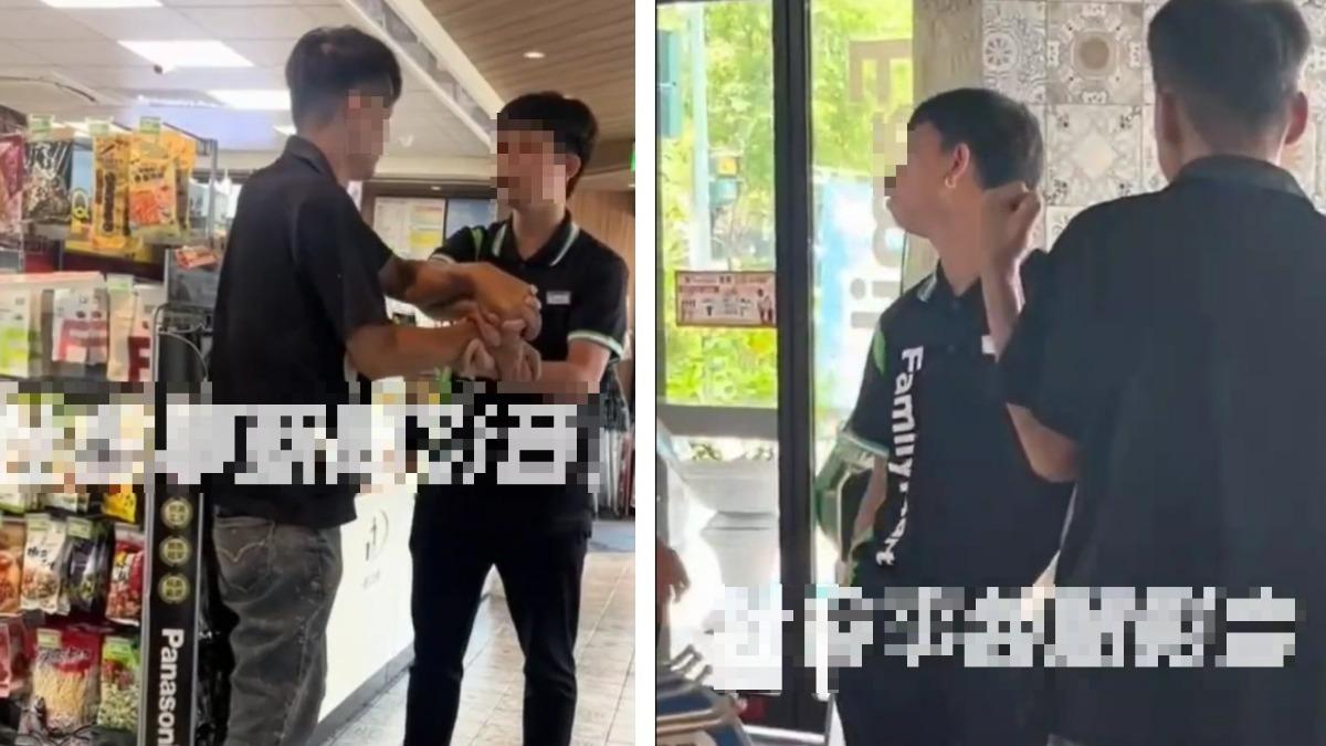 醉漢大鬧超商纏住女顧客碎念　店員制止還想揍人：又沒怎樣！