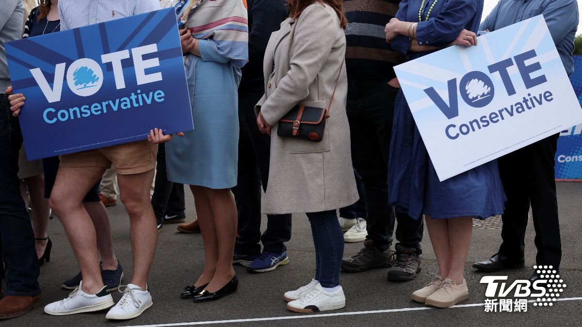 英國大選將於7月4日舉行，屆時將改選下議院共計650個席位。（圖／達志影像路透社）