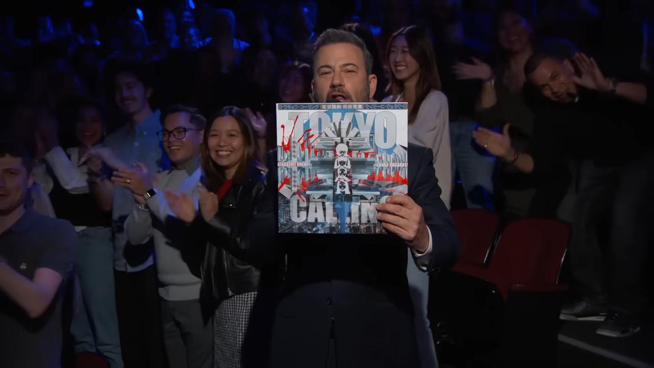 新學校領袖去年12月在《Jimmy Kimmel Live》上演出。(圖/翻攝自JimmyKimmelLive YouTube)