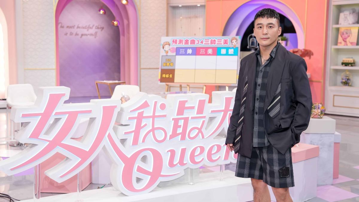 黃一峯認為紅毯造型創意很重要。(圖/TVBS)