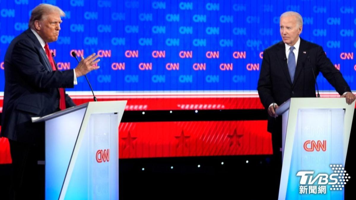 拜登在總統辯論上的表現也讓民主黨內掀起「拜登是否適任？」的討論。（圖／達志影像美聯社）