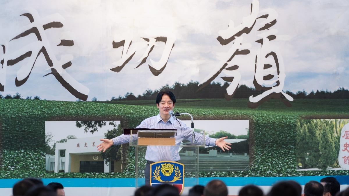 總統賴清德今視察成功嶺。(圖/總統府提供)