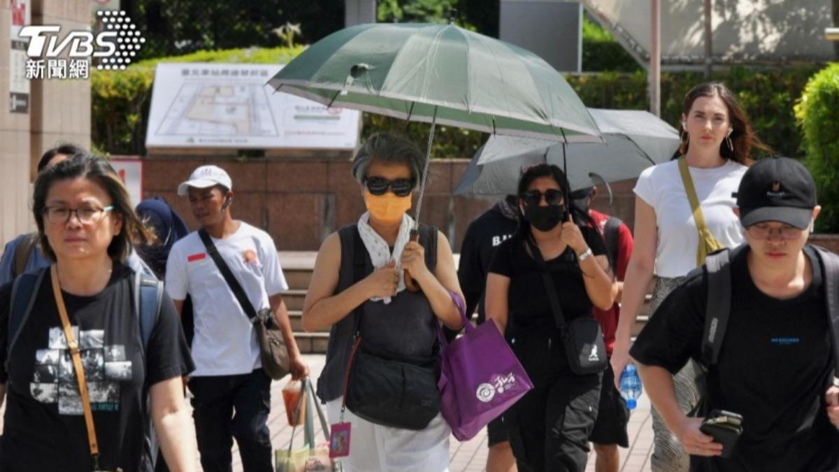 雷雨天氣再延長！未來一週全台「烤番薯」　週末降雨區域出爐