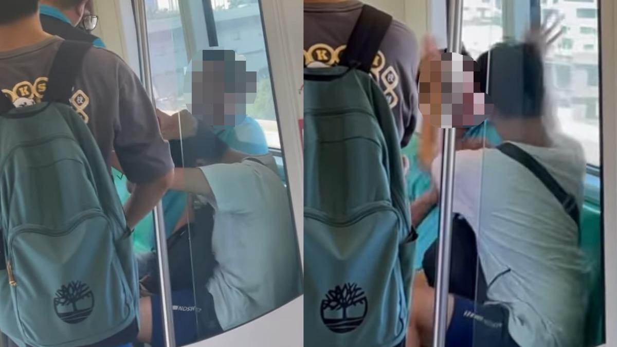 高捷博愛座之亂！2長者逼讓座「拉頭撞窗」　青年背後苦衷曝光