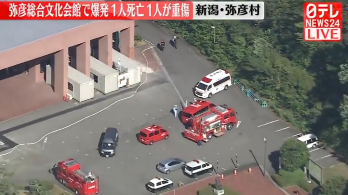 快訊/日本重大工安意外 新潟縣配管工程中突爆炸釀1死5傷