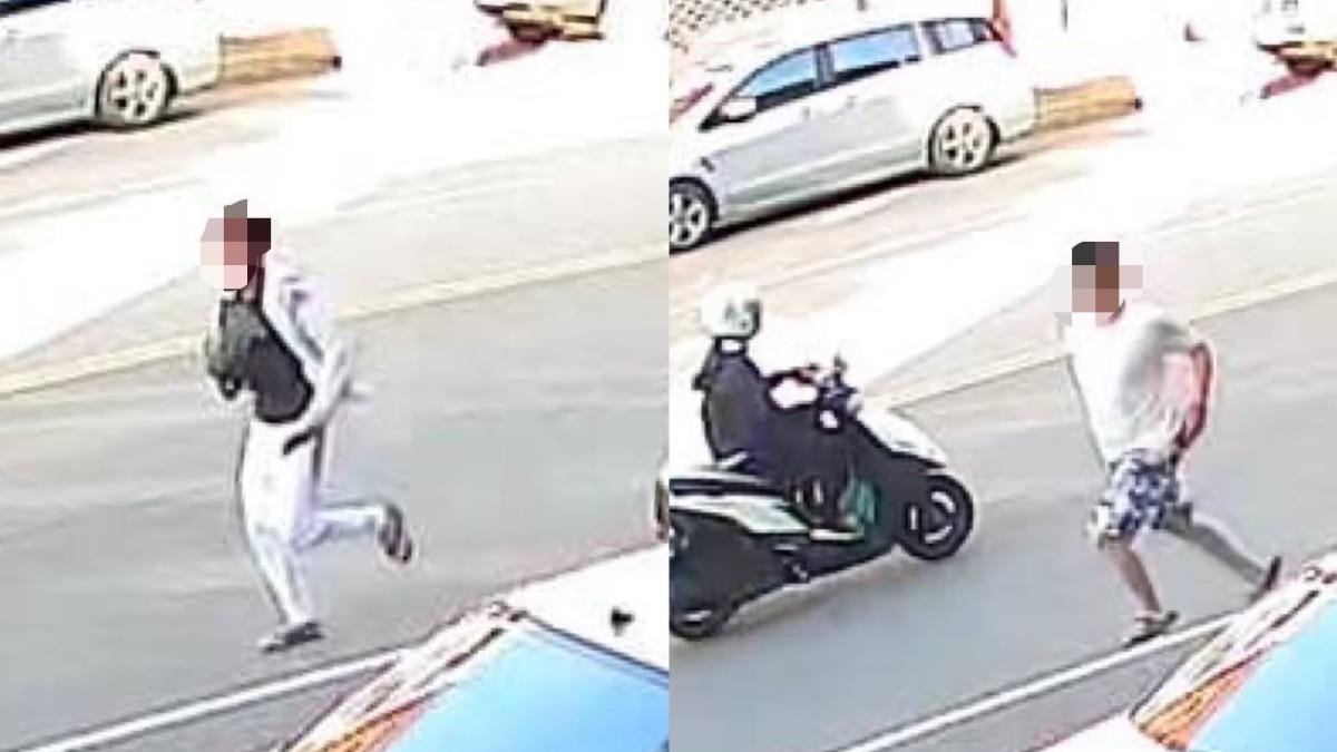 高雄轎車過彎失控路邊保時捷也遭殃　駕駛乘客竟棄車肇逃