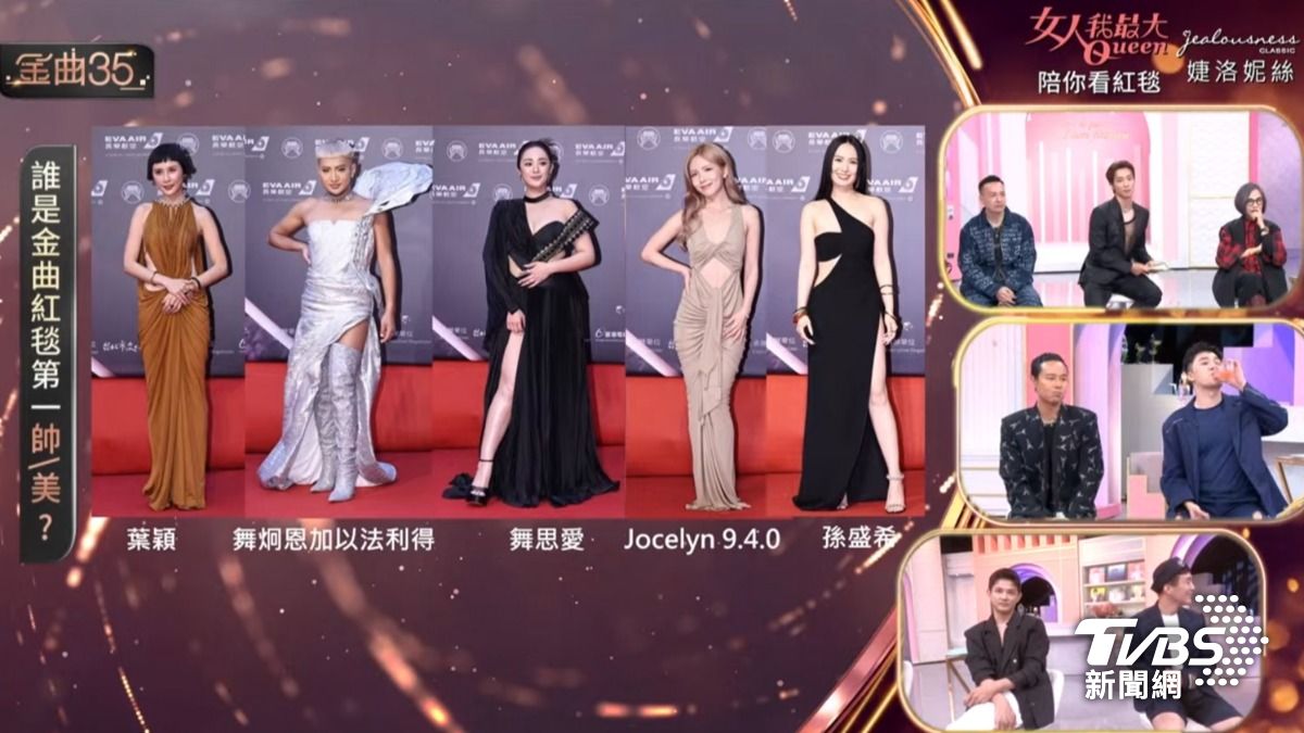 前3美入圍名單。(圖/TVBS)