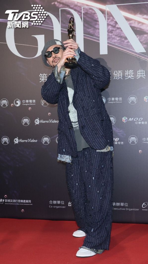 熱狗角逐金曲歌王。(圖/TVBS娛樂組攝)