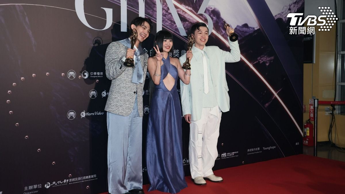樂團大象體操獲評審團獎。(圖/TVBS娛樂組攝)