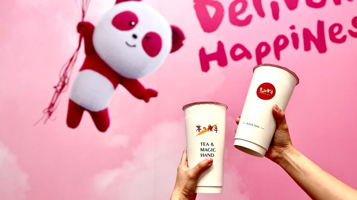 「國宴指定飲料」茶之魔手全台指定分店獨家上架foodpanda。（圖／業者提供）