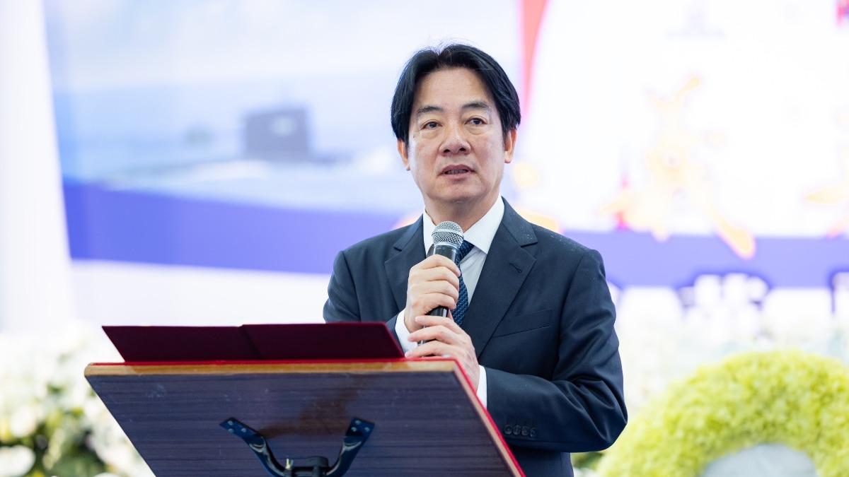 「你們任務結束了」 賴清德追思海虎潛艦犧牲官兵親頒褒揚令