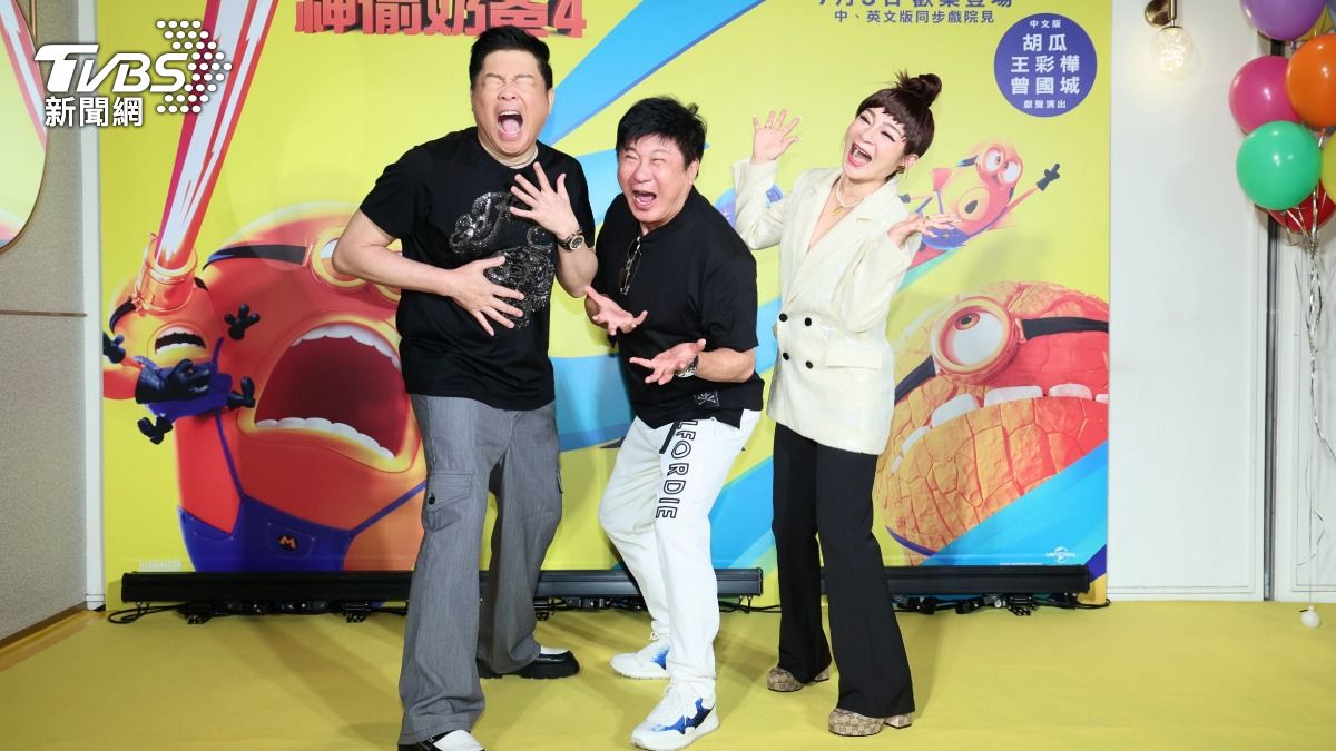 王彩樺笑稱這集「懷了胡瓜的孩子」。(圖/趙世平攝)
