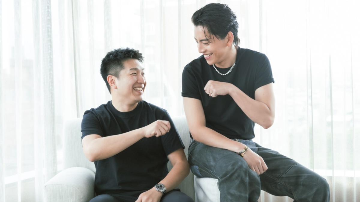 王大陸與《孤注一擲》導演申奧(左)一同出席兩岸電影展。(圖/兩岸電影展提供)