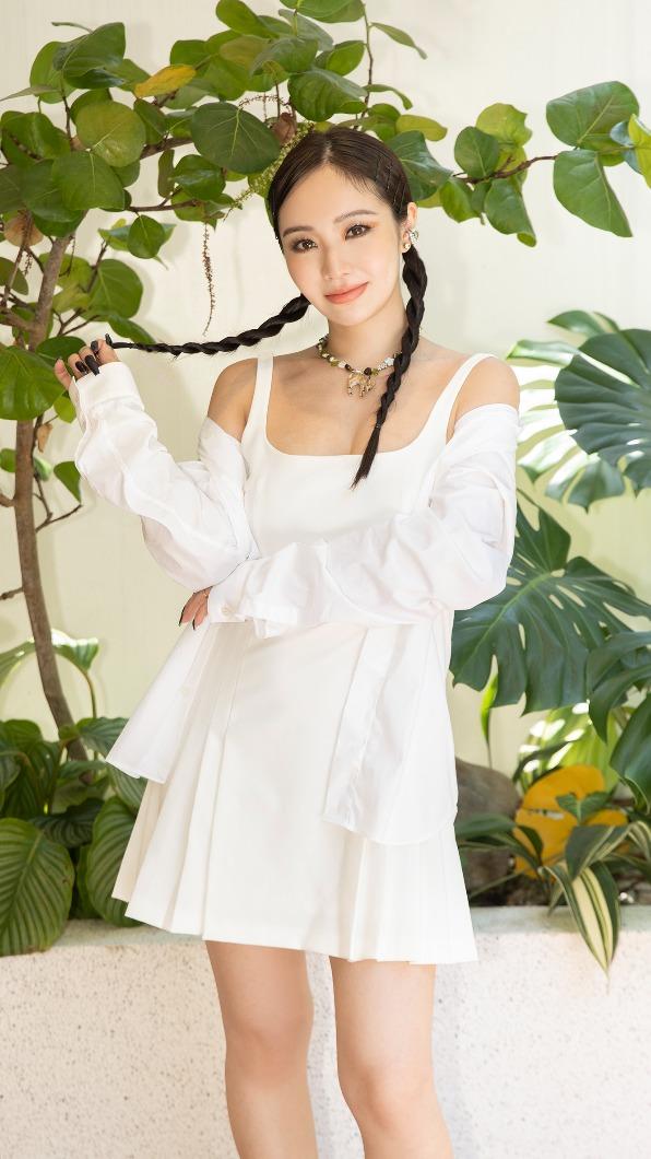 陳芳語去年轉為全素,男友彥文也身體力行來支持她。(圖/華風數位提供)