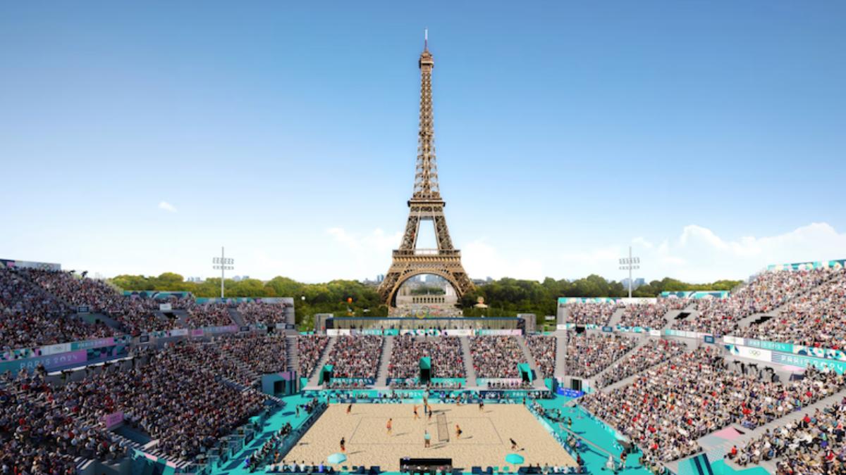 艾菲爾鐵塔等知名地標將變場館。（圖／翻攝自 IG@paris2024）