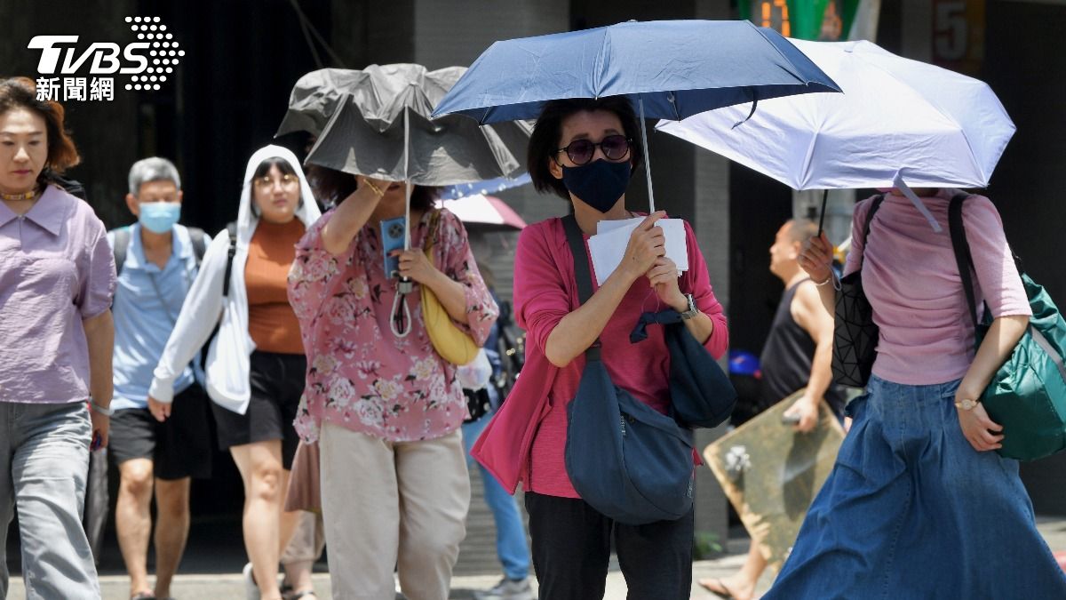 天氣/高溫暴雨兩頭燒!3縣市明飆38度 這2天防「天降冰雹」