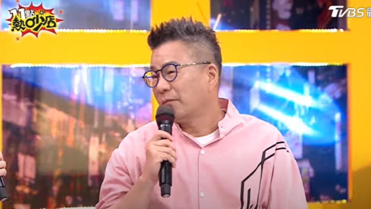 沈玉琳坦言黑衣人盯棚大家都習以為常。(圖/TVBS)