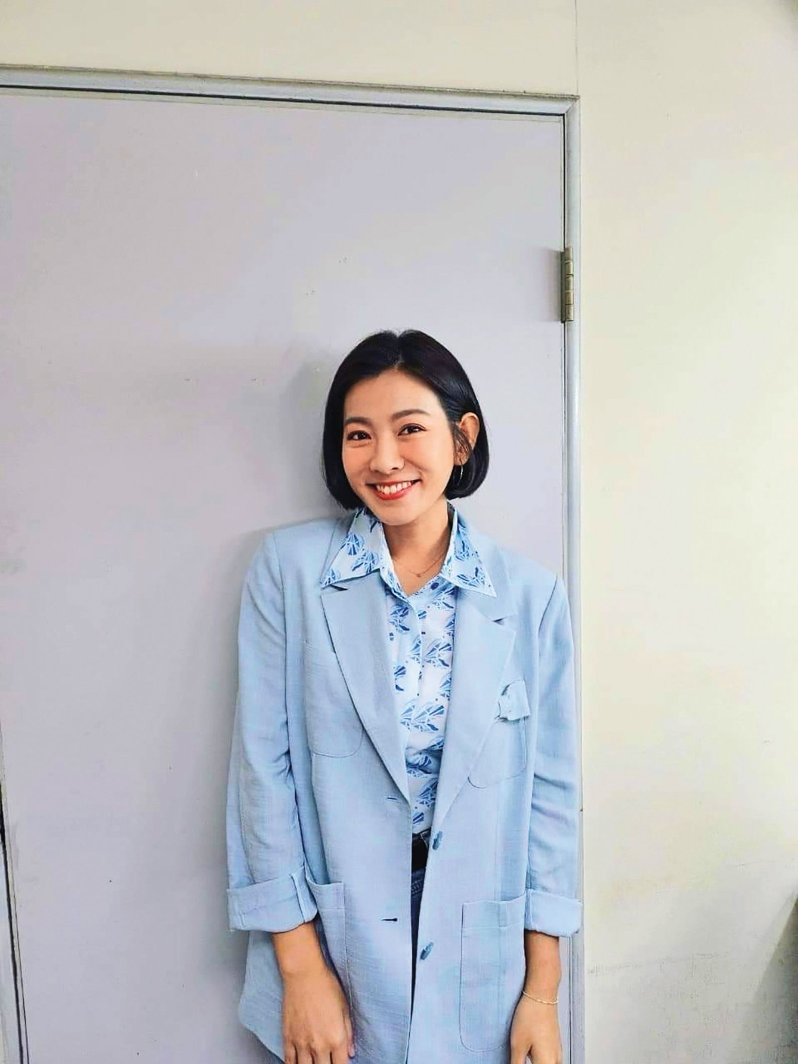 米可白婚後蜜月老公叫她「早點睡」,蜜月旅行13天完全沒開機。(圖/翻攝自米可白臉書)