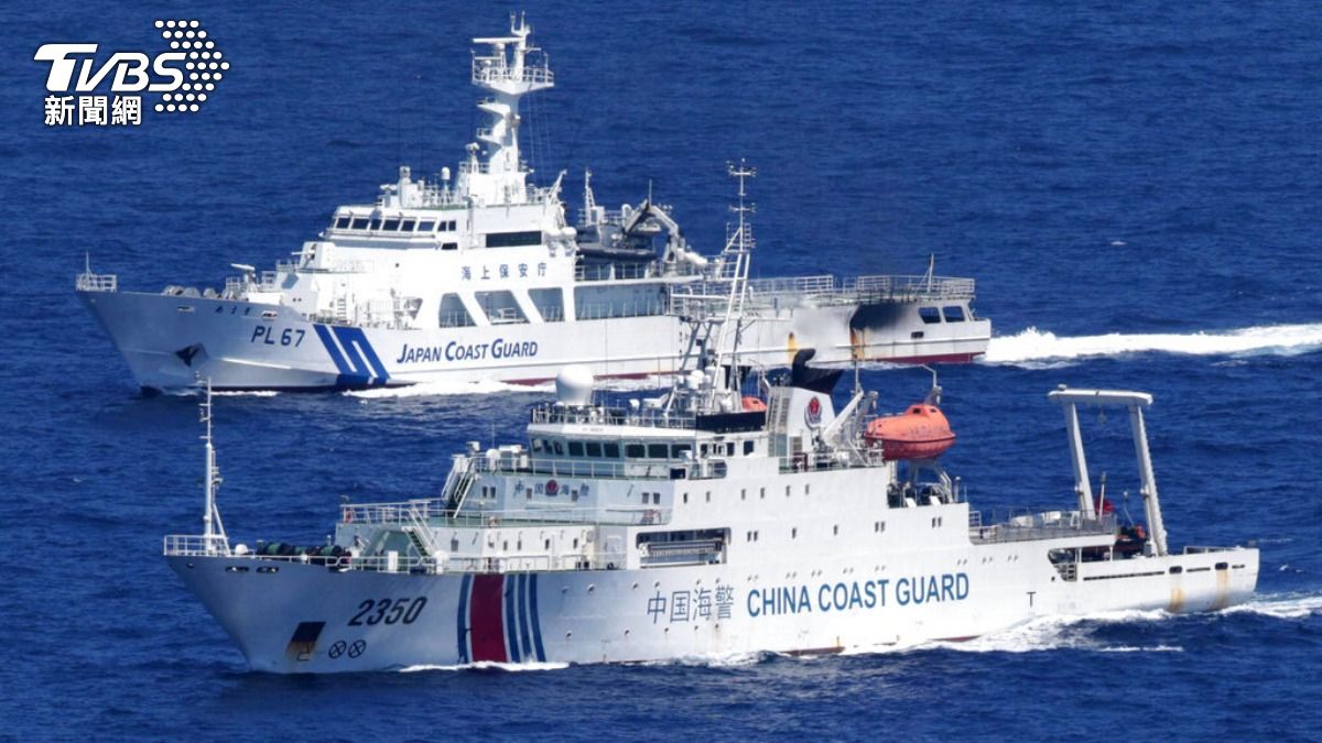 我海巡對峙1小時!陸7海警船集結 廣播喊話:勿干擾